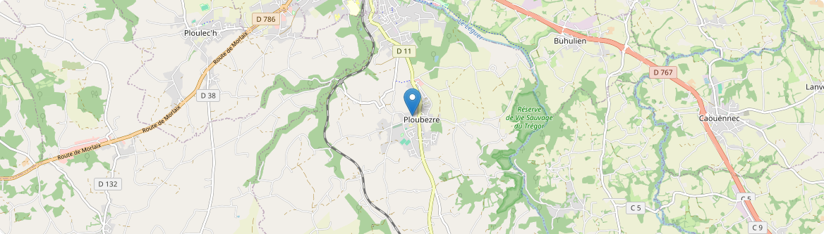Ploubezre - Carte