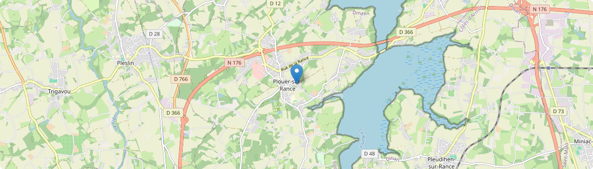 Plouër-sur-Rance - Carte