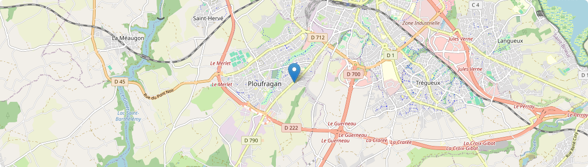 Ploufragan - Carte