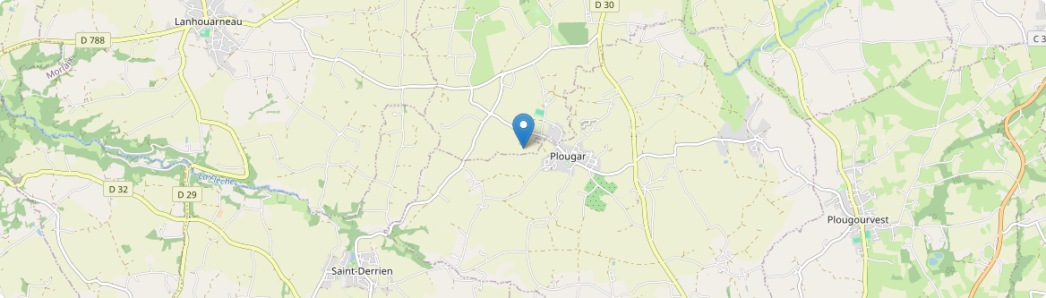 Plougar - Carte