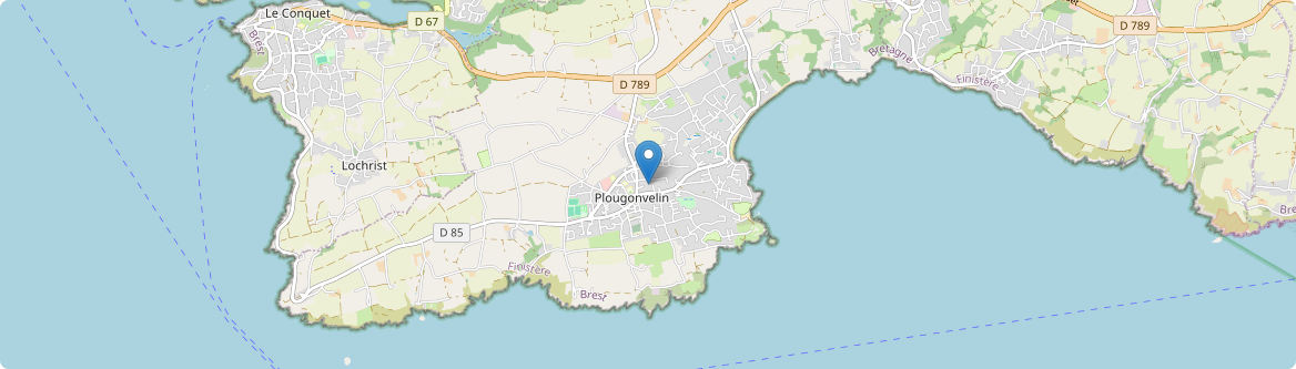 Plougonvelin - Carte