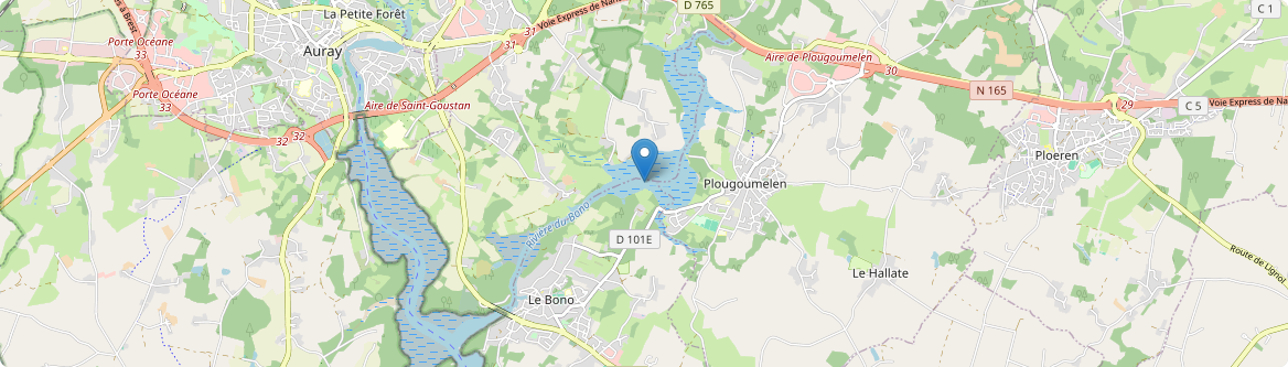 Plougoumelen - Carte