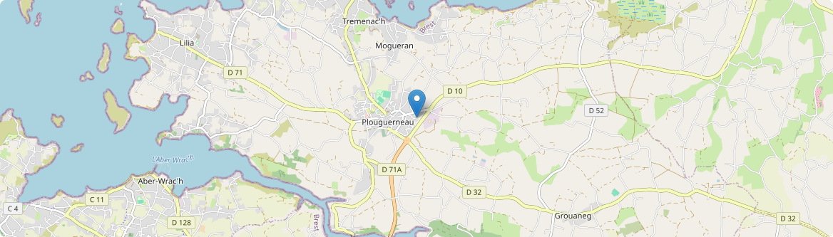 Plouguerneau - Carte