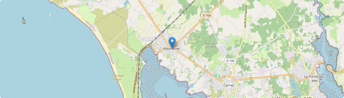 Plouharnel - Carte