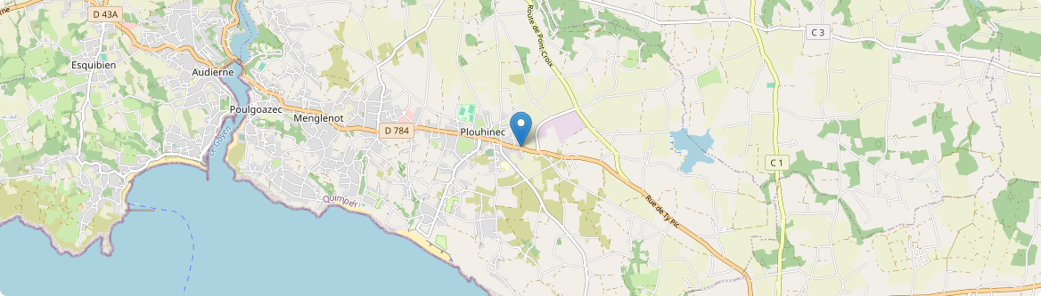 Plouhinec - Carte