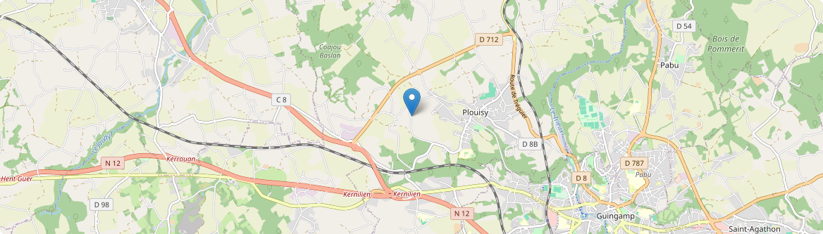 Plouisy - Carte