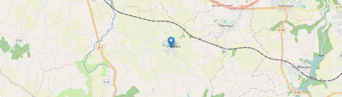 Plouvara - Carte