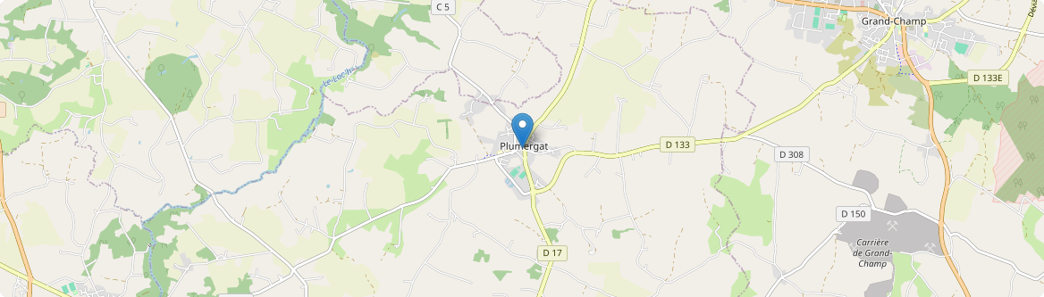 Plumergat - Carte