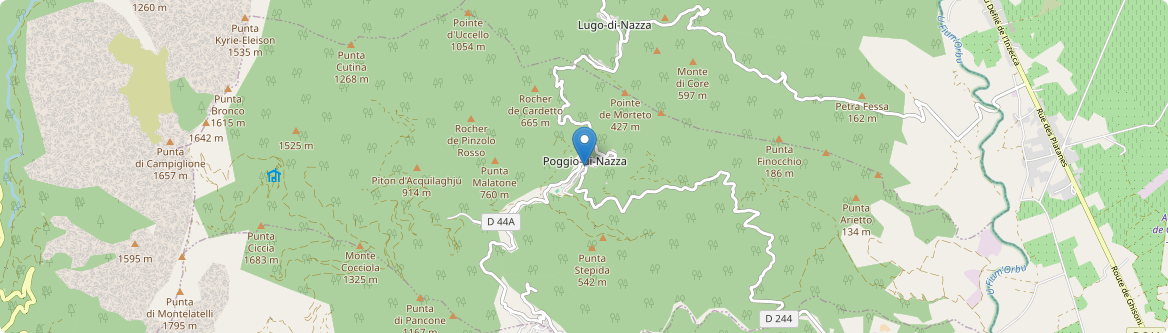 Poggio-di-Nazza - Carte