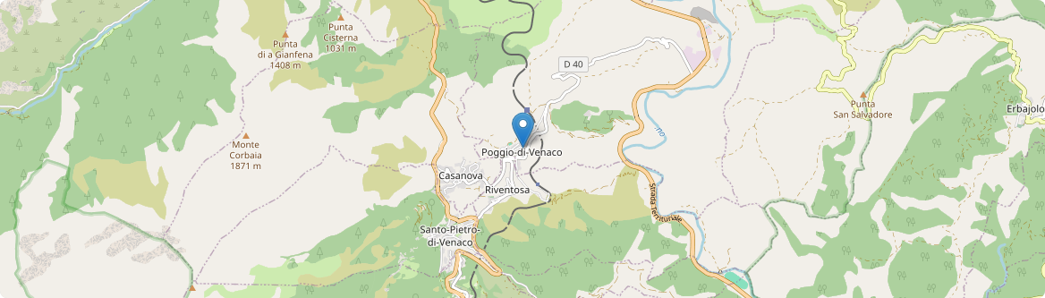 Poggio-di-Venaco - Carte