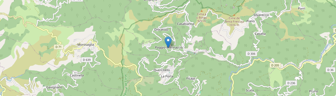 Poggio-Marinaccio - Carte