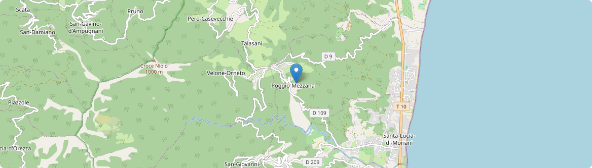 Poggio-Mezzana - Carte