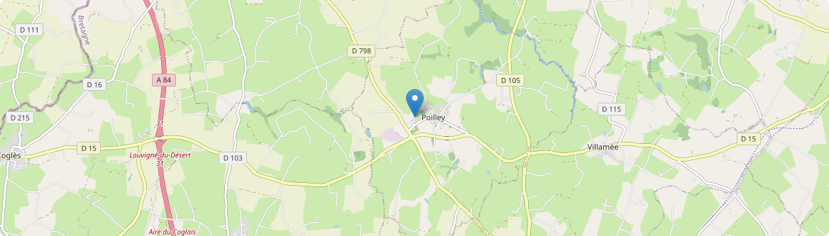 Poilley - Carte