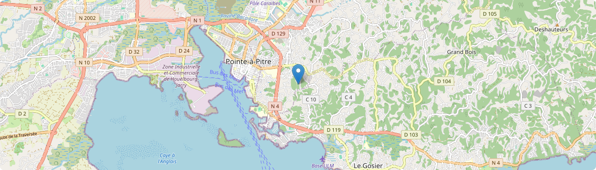 Pointe-à-Pitre - Carte
