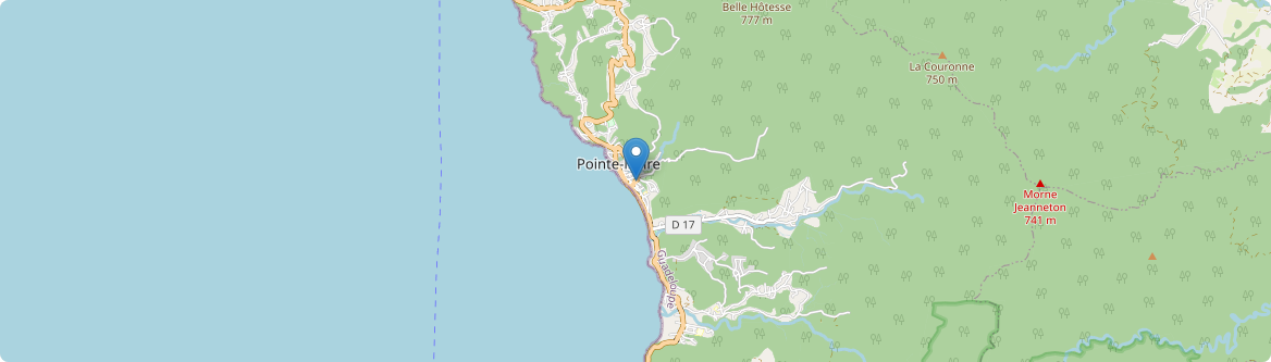 Pointe-Noire - Carte