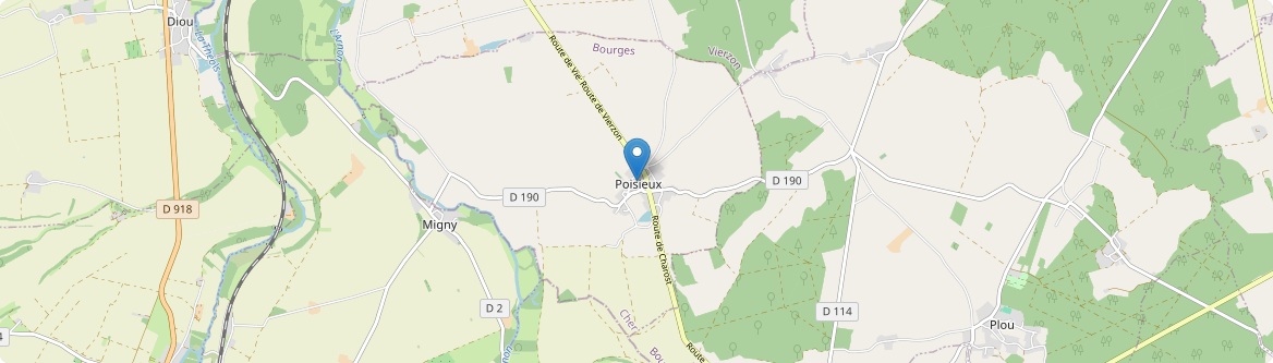 Poisieux - Carte