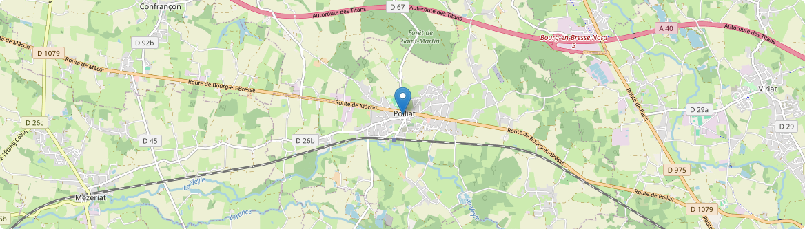 Polliat - Carte