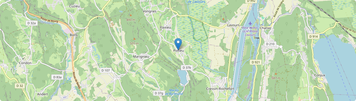 Pollieu - Carte