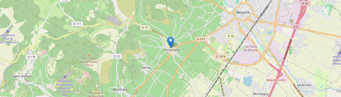 Pommard - Carte