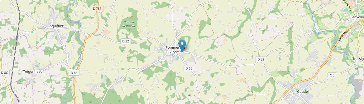 Pommerit-le-Vicomte - Carte
