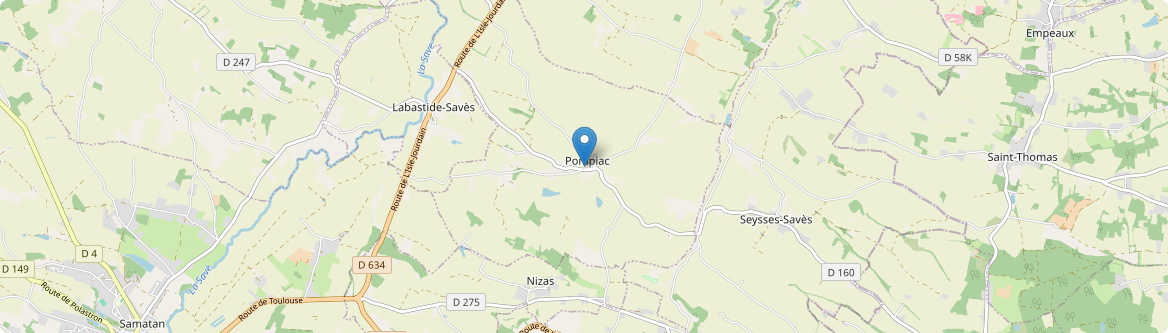 Pompiac - Carte