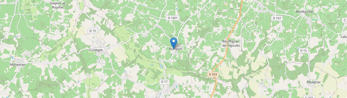 Pomport - Carte