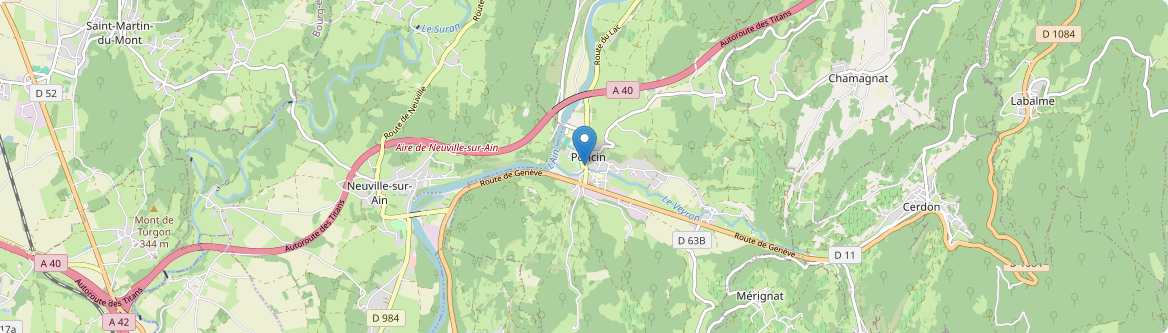 Poncin - Carte