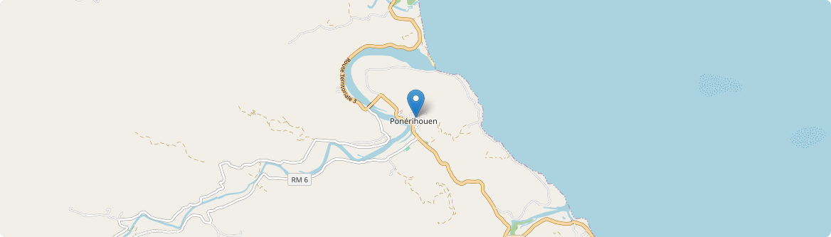 Ponérihouen - Carte