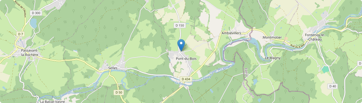 Pont-du-Bois - Carte