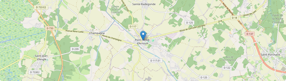 Pont-l'Abbé-d'Arnoult - Carte