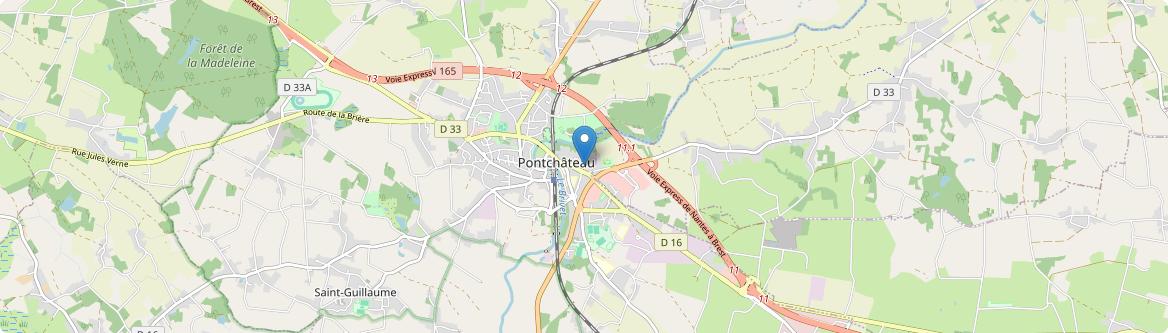 Pontchâteau - Carte