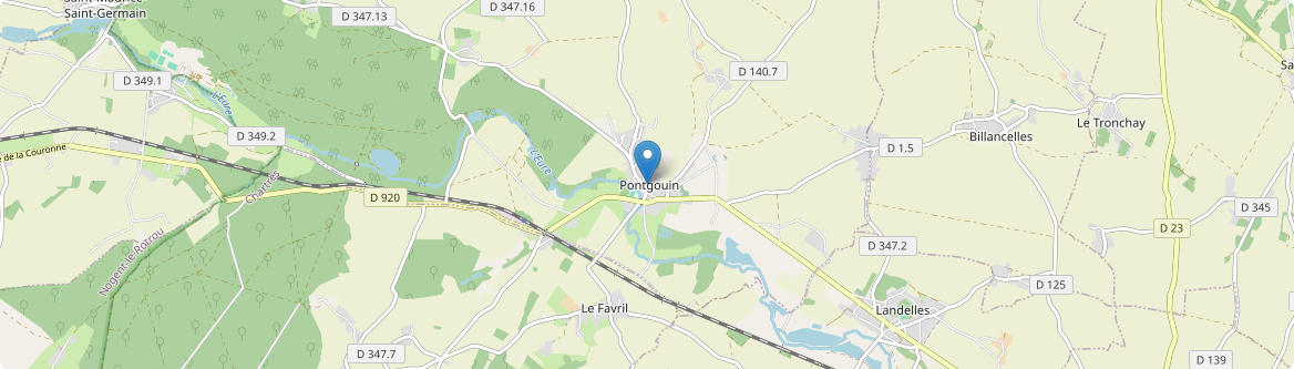 Pontgouin - Carte