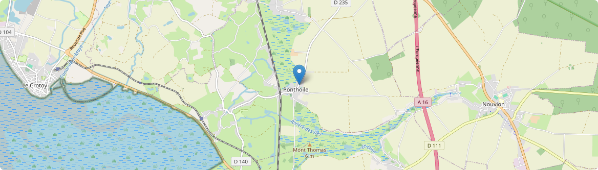 Ponthoile - Carte