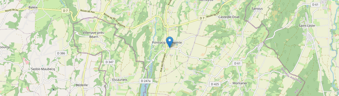 Pontiacq-Viellepinte - Carte