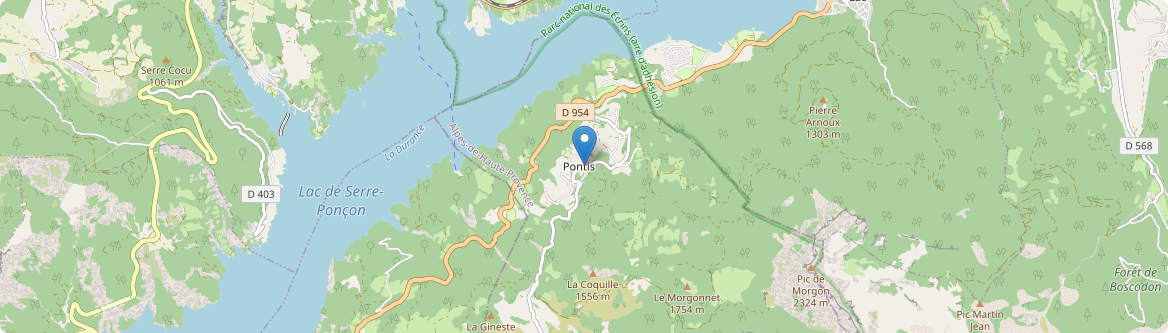 Pontis - Carte