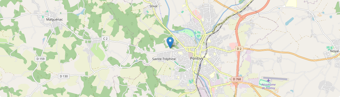 Pontivy - Carte
