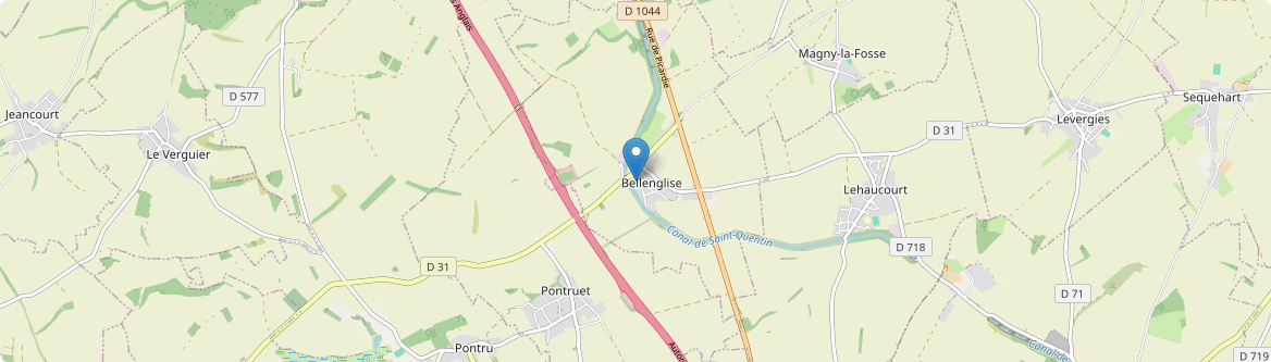 Pontruet - Carte