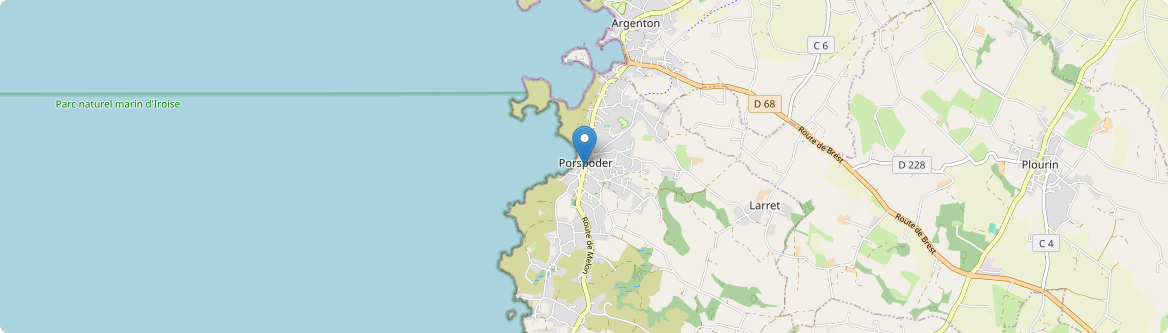 Porspoder - Carte
