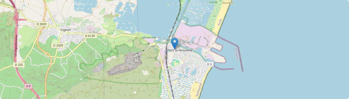 Port-la-Nouvelle - Carte
