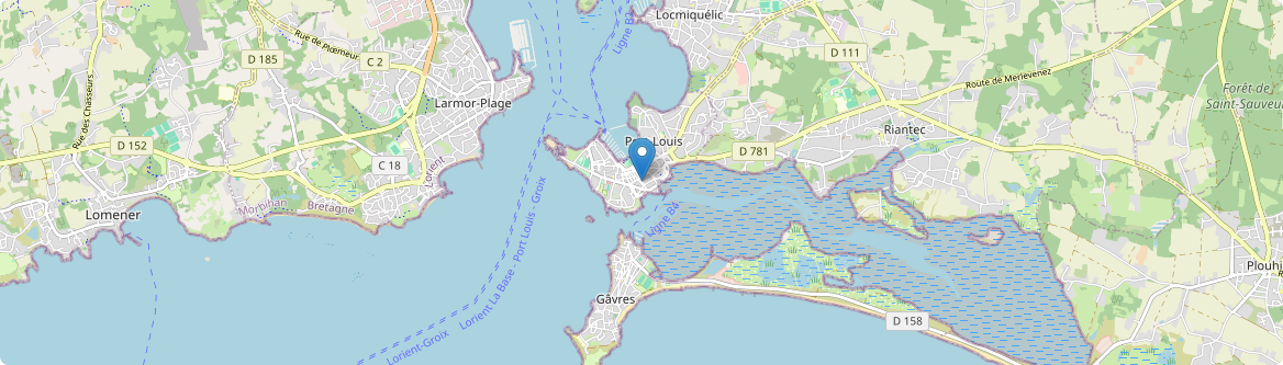Port-Louis - Carte