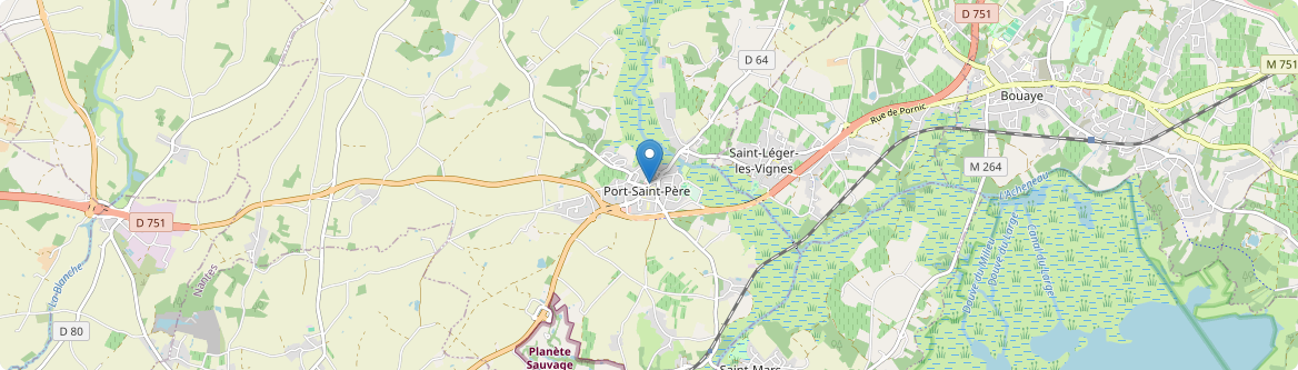 Port-Saint-Père - Carte