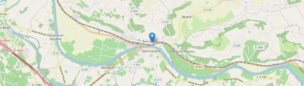 Port-Sainte-Marie - Carte