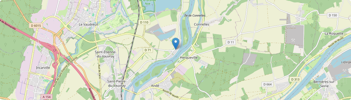 Porte-de-Seine - Carte