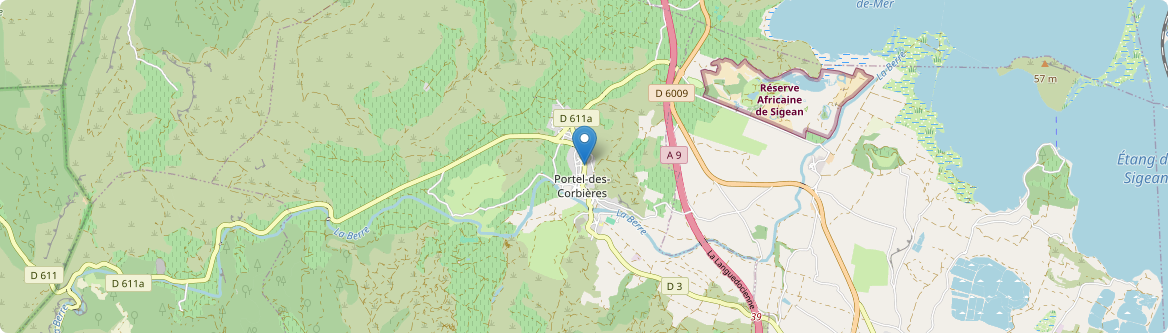 Portel-des-Corbières - Carte