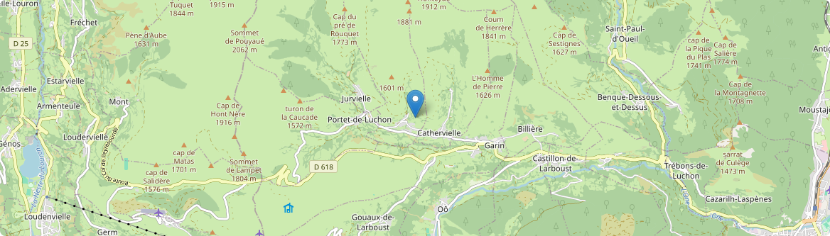 Portet-de-Luchon - Carte
