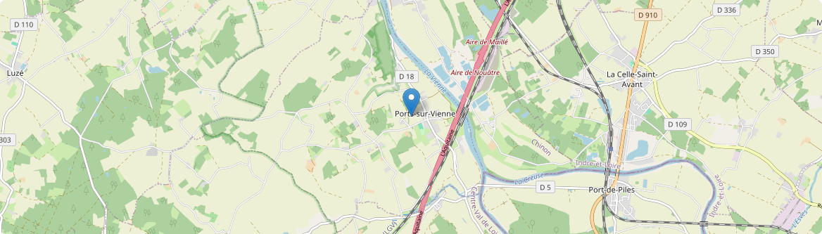 Ports-sur-Vienne - Carte