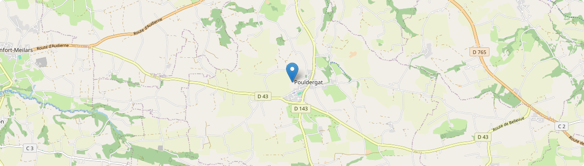 Pouldergat - Carte