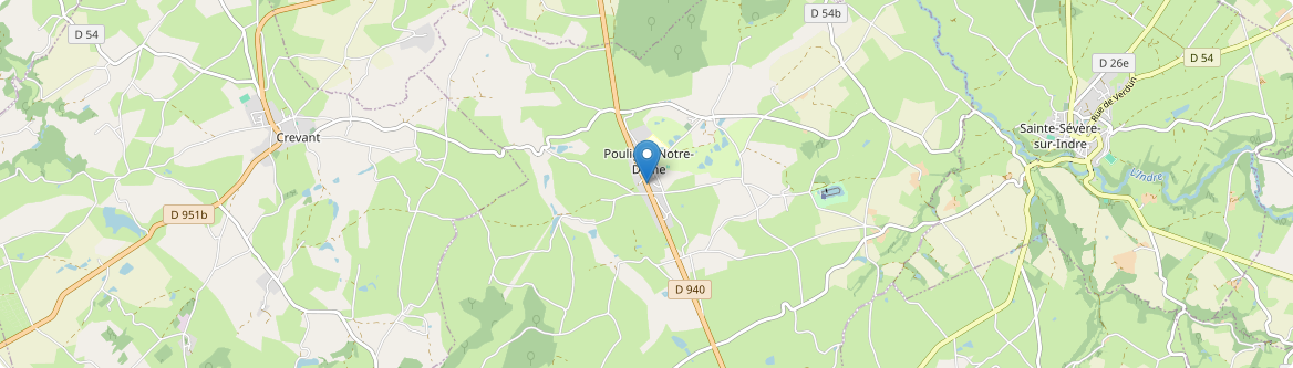 Pouligny-Notre-Dame - Carte