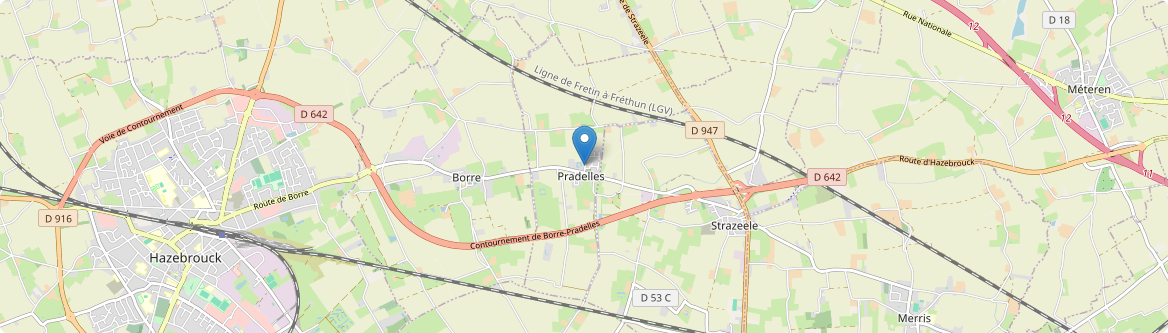 Pradelles - Carte