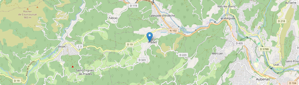 Prades - Carte